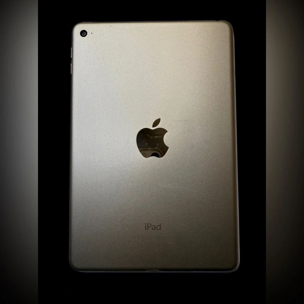 Apple iPad Mini 4 Gold 128GB WiFi with 2 Cases